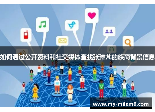 如何通过公开资料和社交媒体查找张琳芃的族裔背景信息